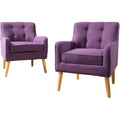 Purple Accent Chair (Set of 2) G9595