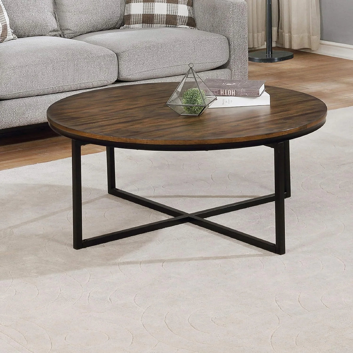 Round Wood Coffee Table N8530