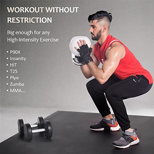 Extra Wide Large 7mm Thick Exercise Mat Z929078
