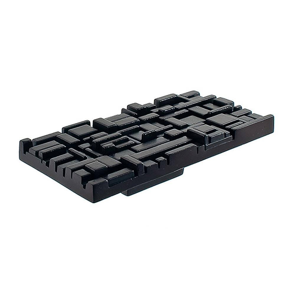 White Rectangular Cabinet Pull H117062