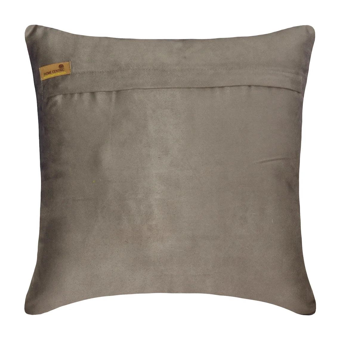 Grey 24"x24" Suede Textured Fabric Throw Pillow Cases W42838
