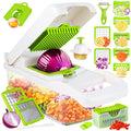 14 in 1 Multifunctional Vegetable Chopper with 8 Blades (Grey) G58686
