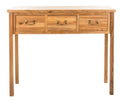 Oak Console with Storage Drawers A66221