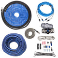 8-Gauge Amplifier Installation Kit with RCA Interconnect and Speaker Cable U9477