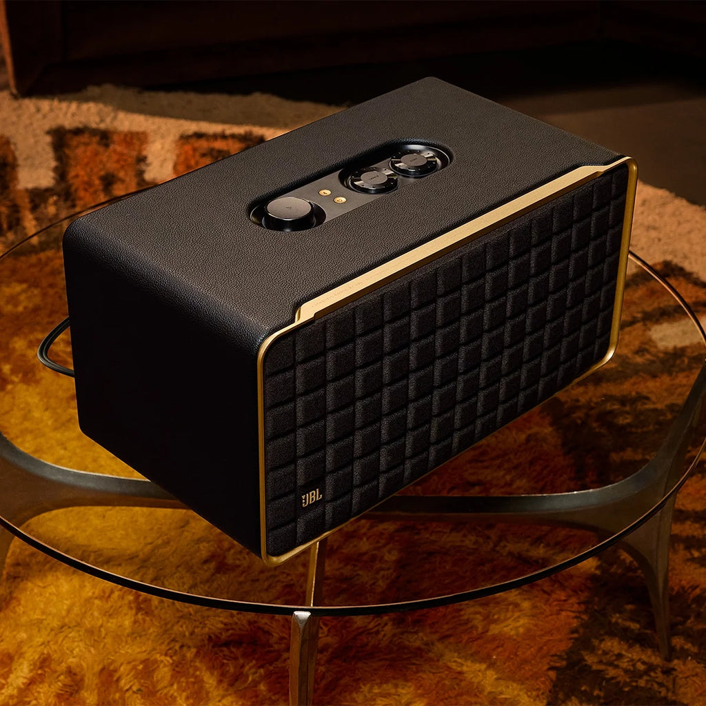 Black/Gold Wireless Bluetooth Speaker I460