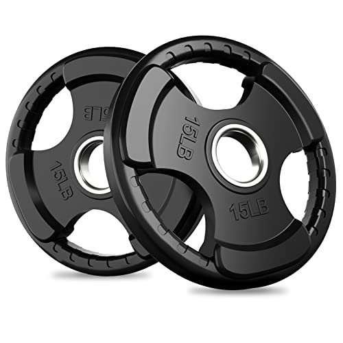 2.5 LB Olympic Rubber Grip Weight Plates Z7085