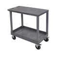 Gray 18x32 2 Flat/Tub Cart with Casters P380043