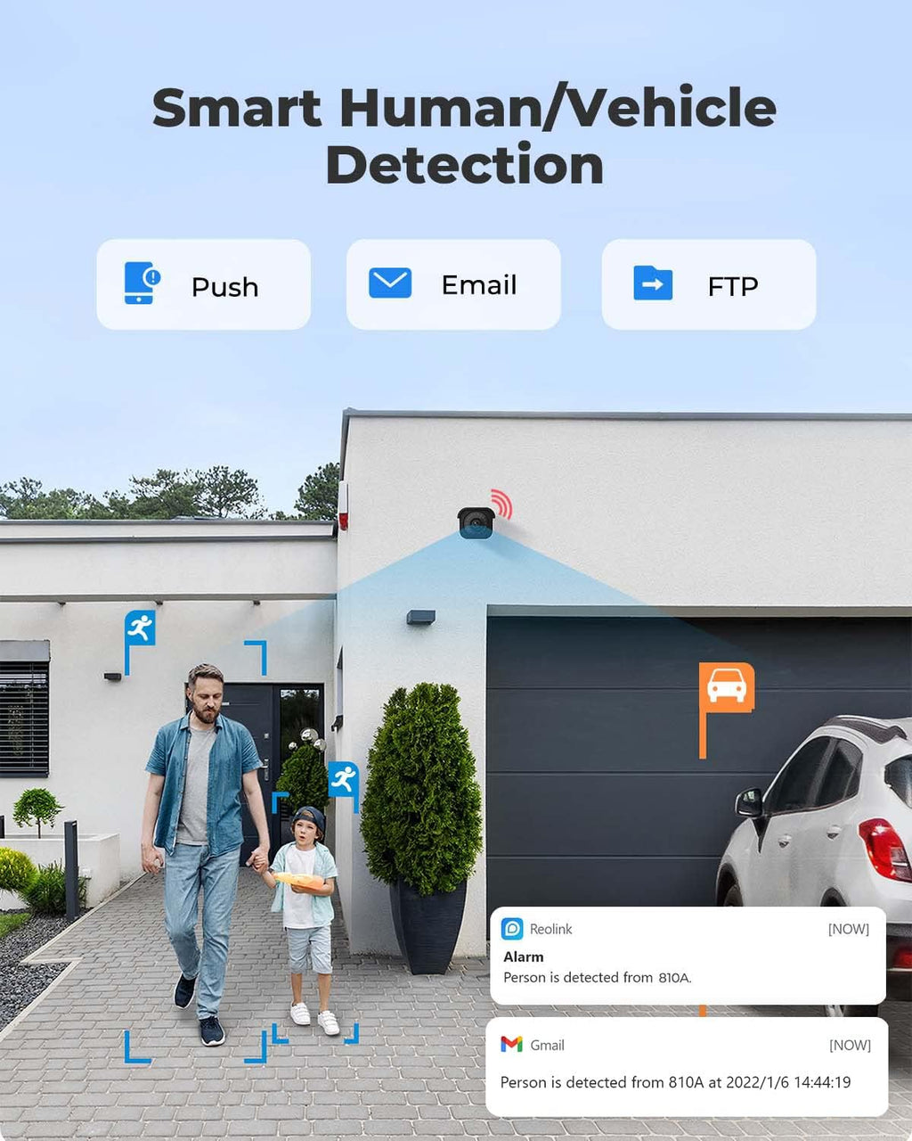 4K Outdoor IP PoE Security Camera, Pack of 2 G381