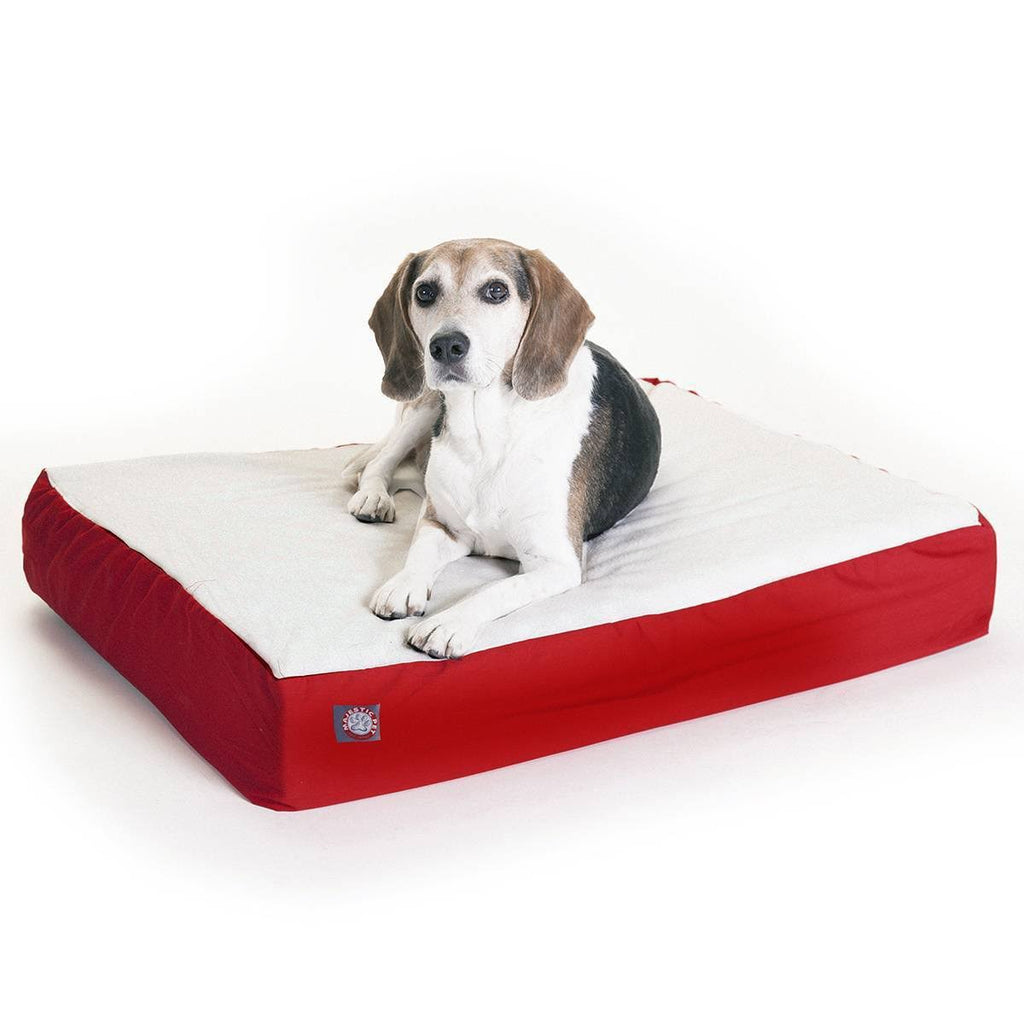 Orthopedic Double Pet Bed Red K23848