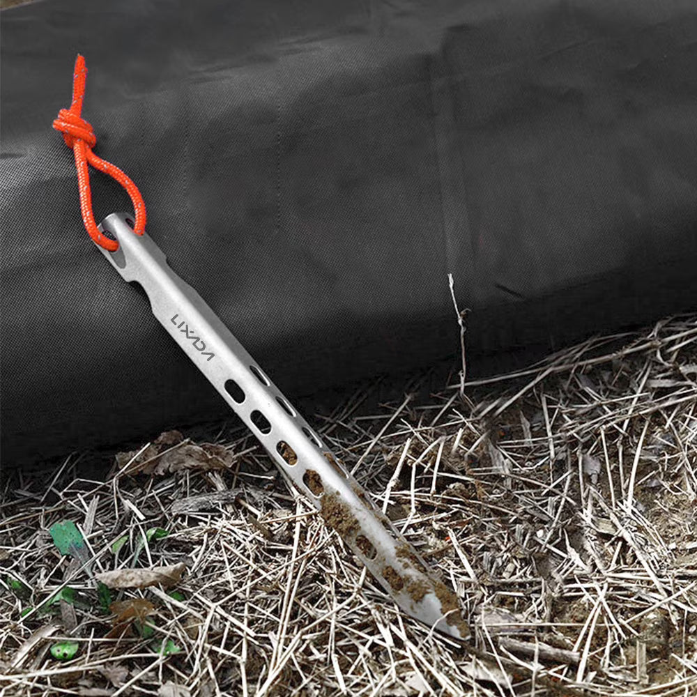 Windproof 6/8/12 V-shaped Alloy Tent Stakes V8514
