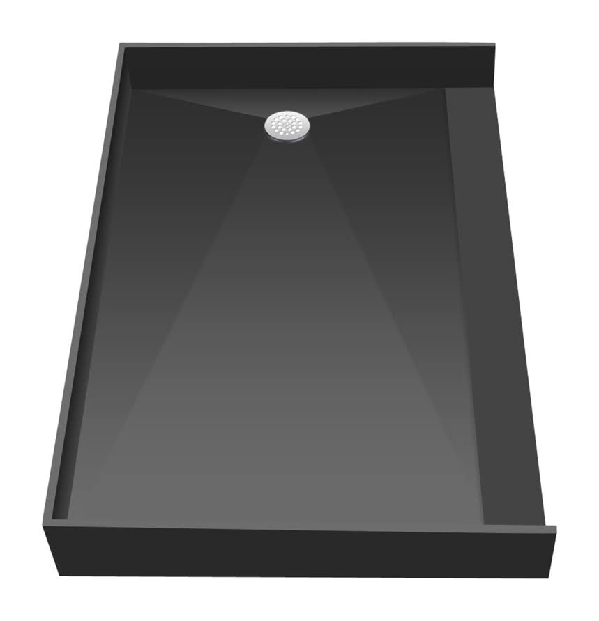 37x22 x 63x22 Shower Base with Drain Plate A386