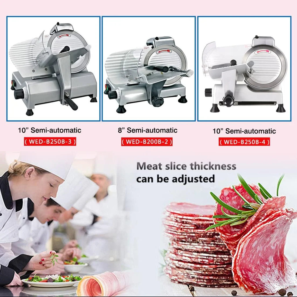 240W 10'' Blade Commercial Electric Meat Slicer U4451