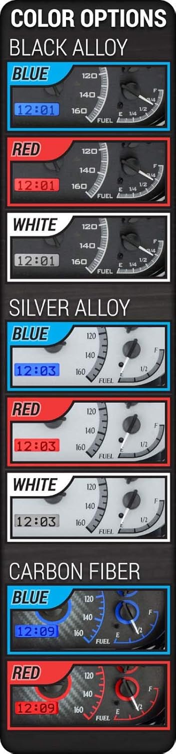 Analog Dash Gauge System U8050