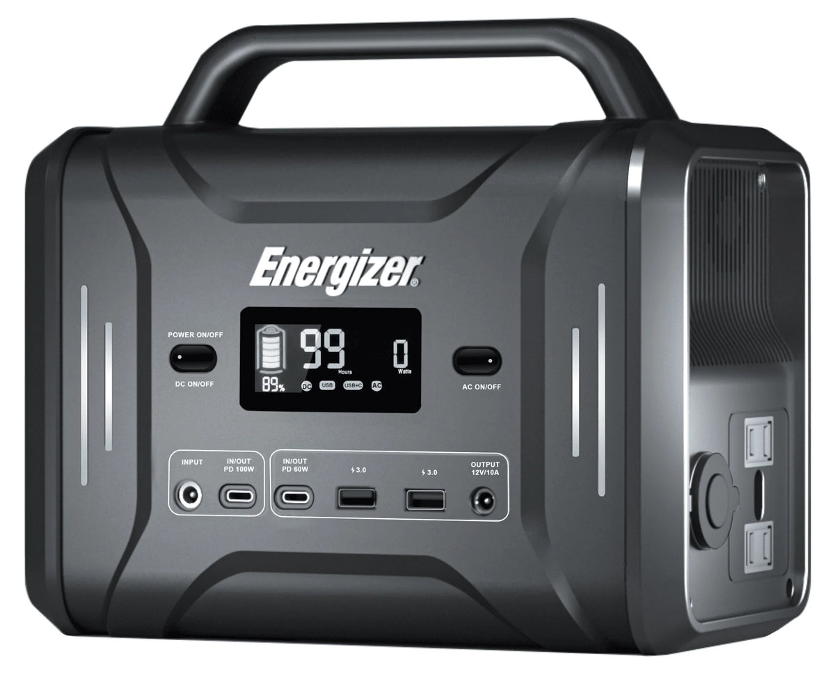 320Wh Portable Power Station LiFePO4 300W Peak 600W O1372