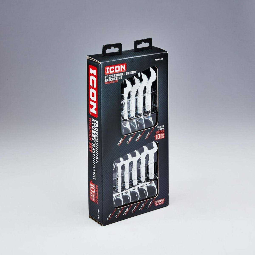 Professional Stubby Ratcheting Combination Wrench Set T837728