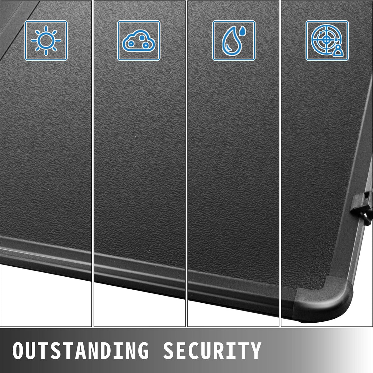 Tri-Fold Hard Truck Bed Tonneau Cover 6 FT T493