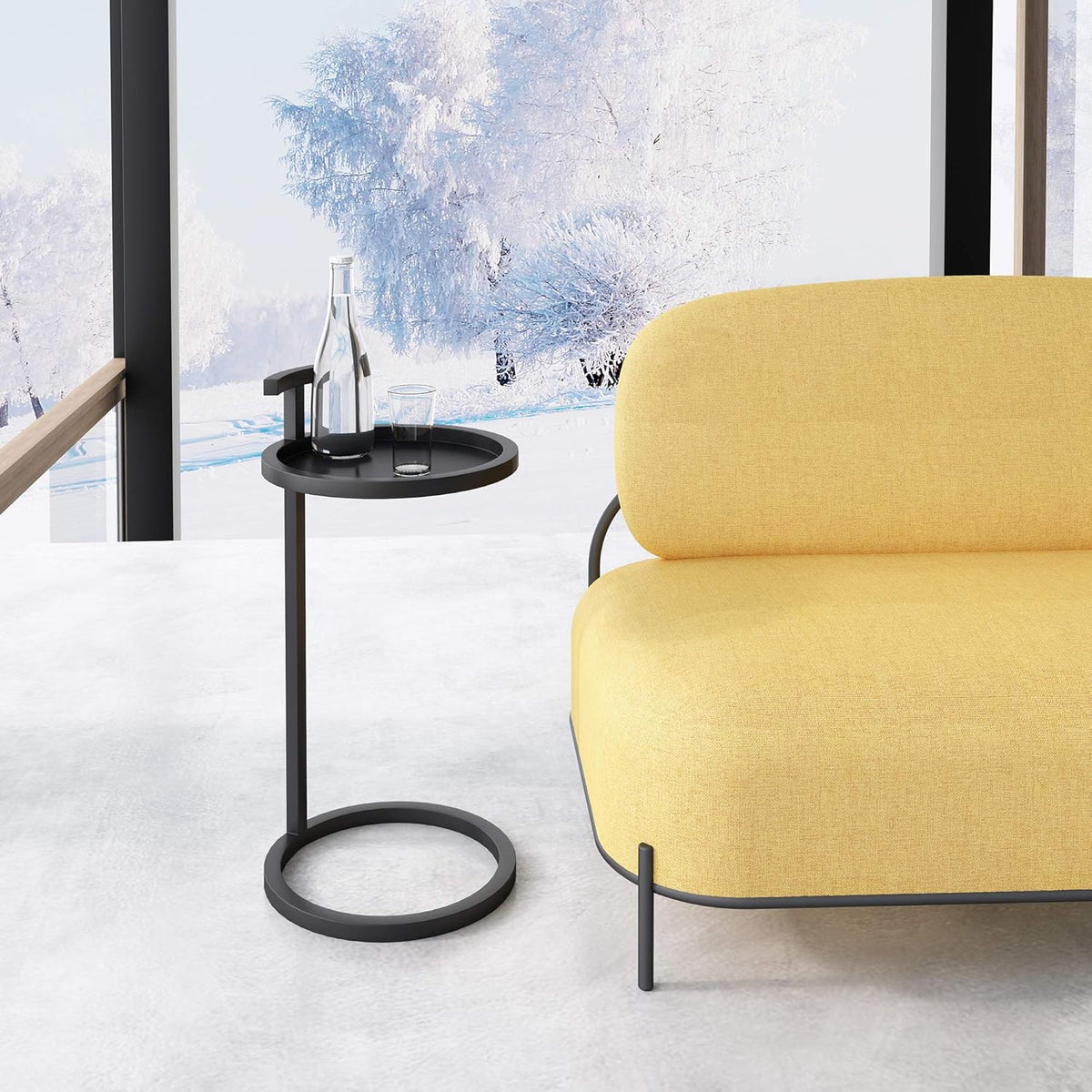 Black Side Table L697835