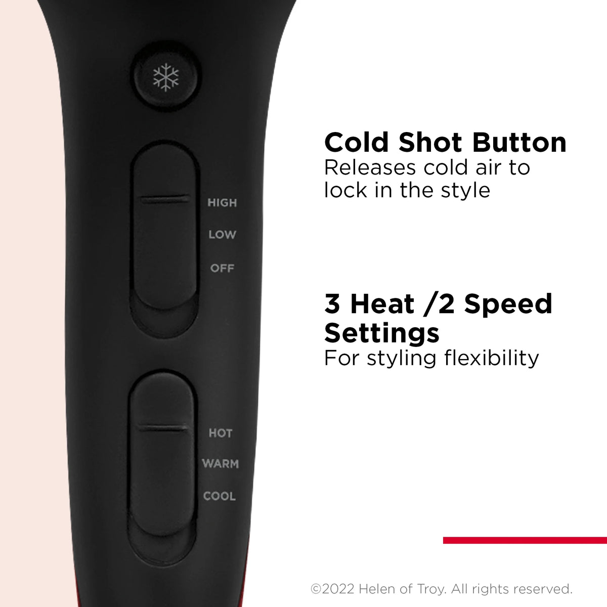 Black Ceramic Hair Dryer Y409100