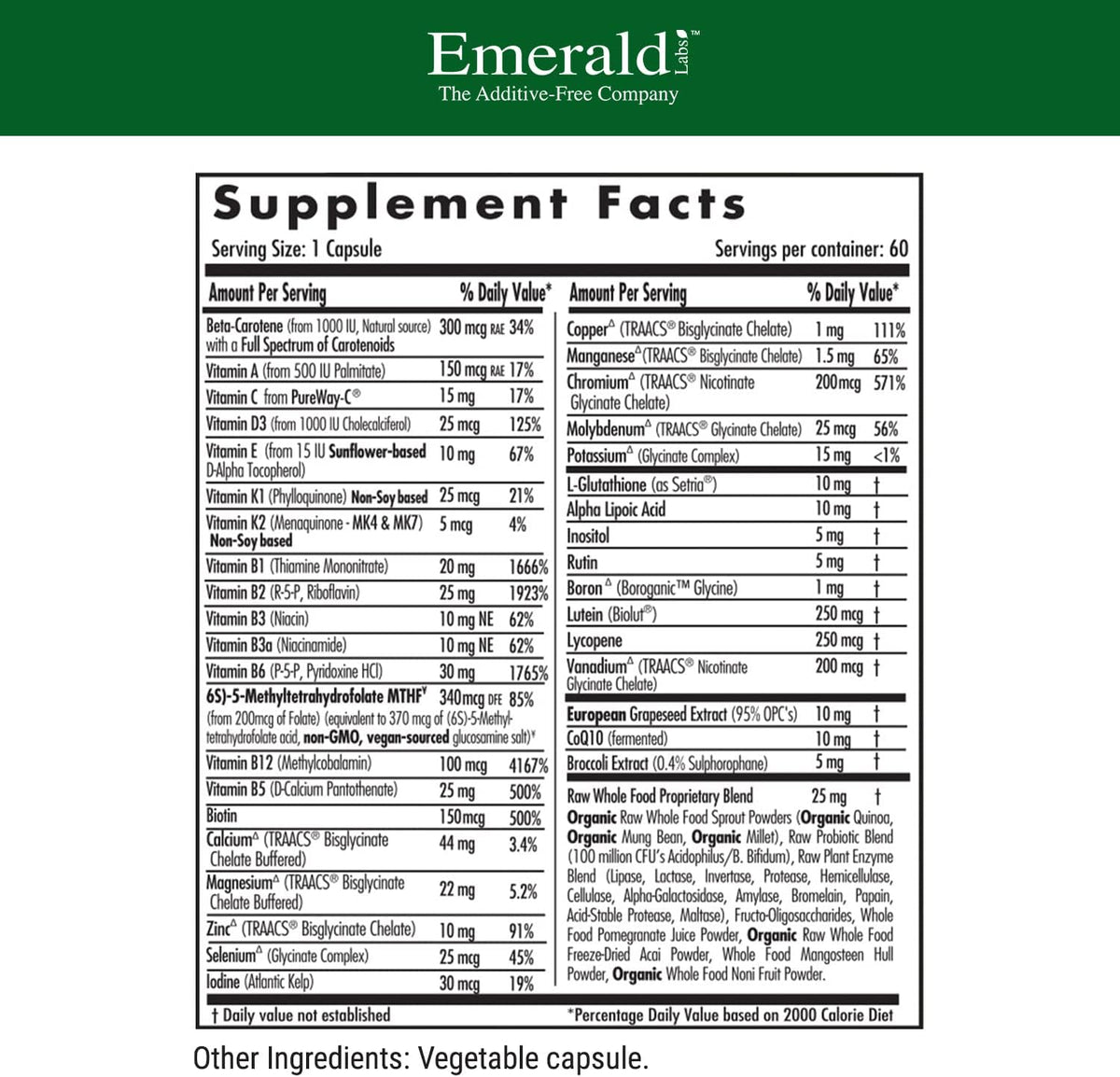 Women's 45+ 1-Daily Multi (60 Caps) & Men's 45+ 1-Daily Multi (60 Caps) Complete Multivitamin B489