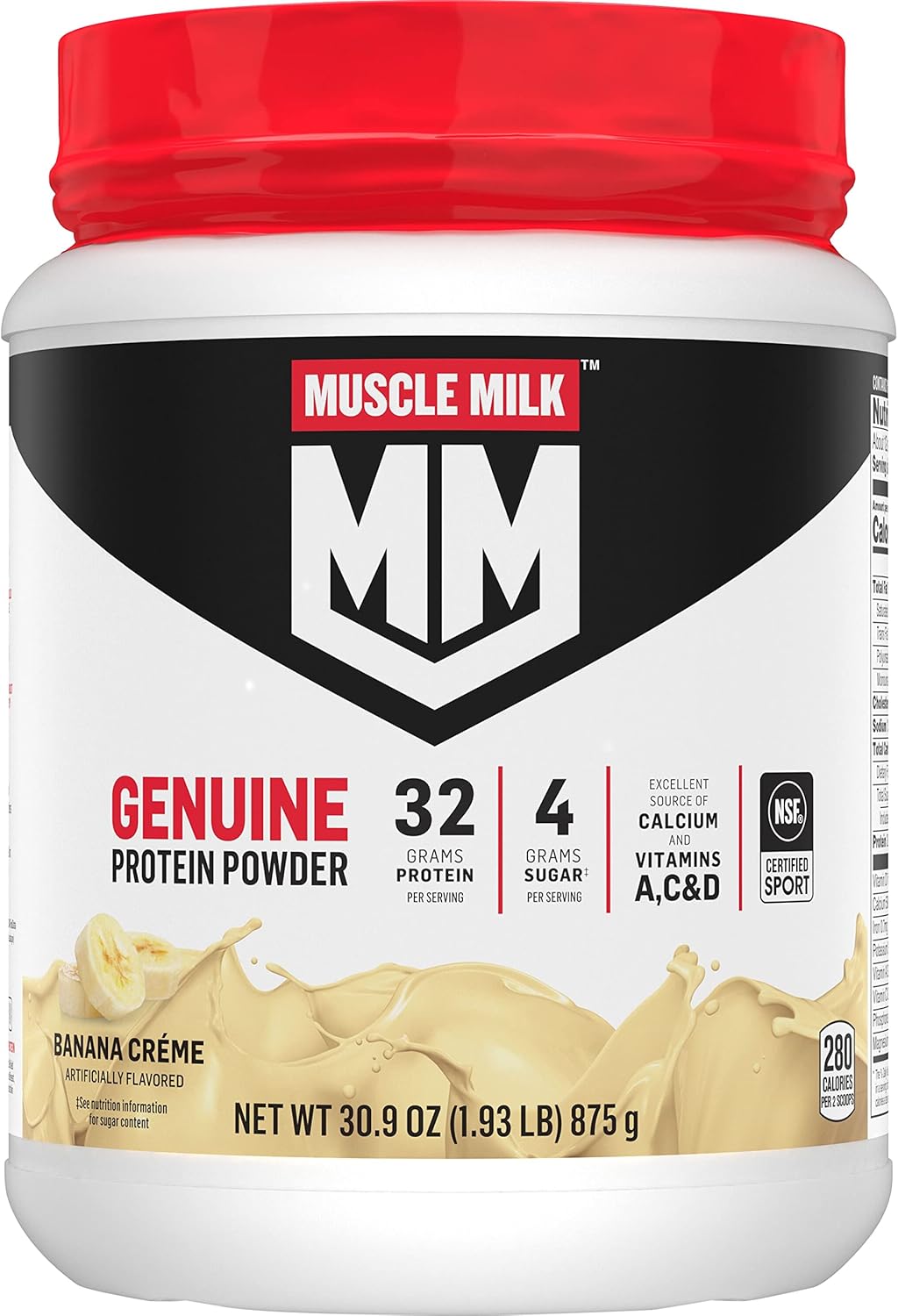 Banana Crème Protein Powder, 1.93 Pounds, 12 Servings X867053