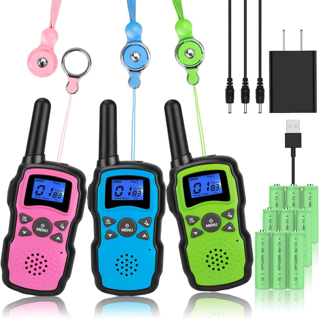 Rechargeable 3 Pack 2 Way Radio Z477868