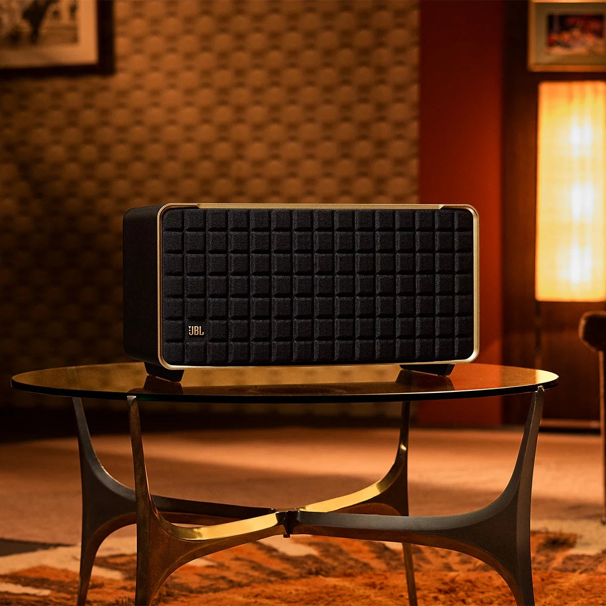 Black/Gold Wireless Bluetooth Speaker I460