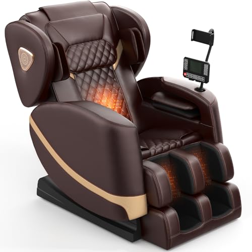 Zero Gravity Massage Chair with 10 Fix Rollers, Heating, Foot Massage, Bluetooth Speaker X111400