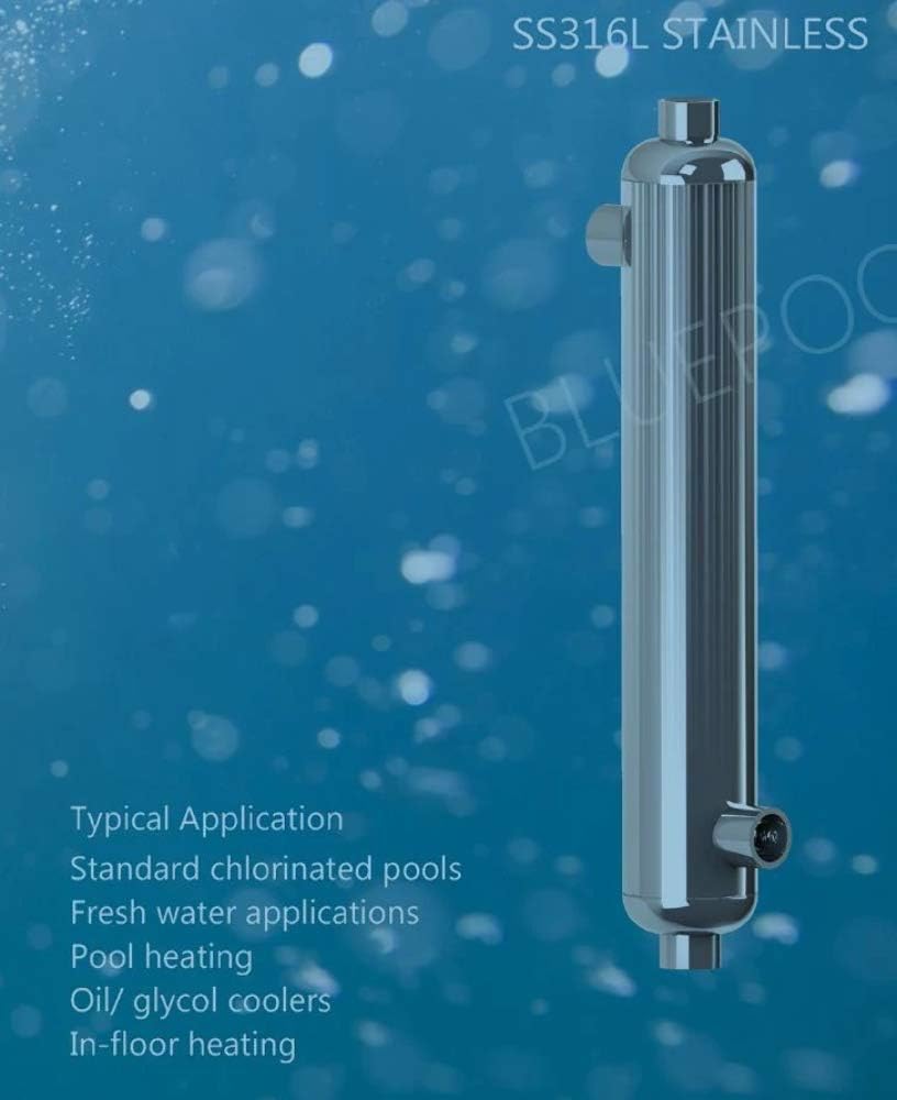 1,200,000 BTU Stainless Steel Tube & Shell Heat Exchanger Y990831