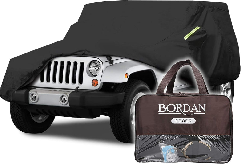 Waterproof All Weather SUV Car Cover with Zipper H19389