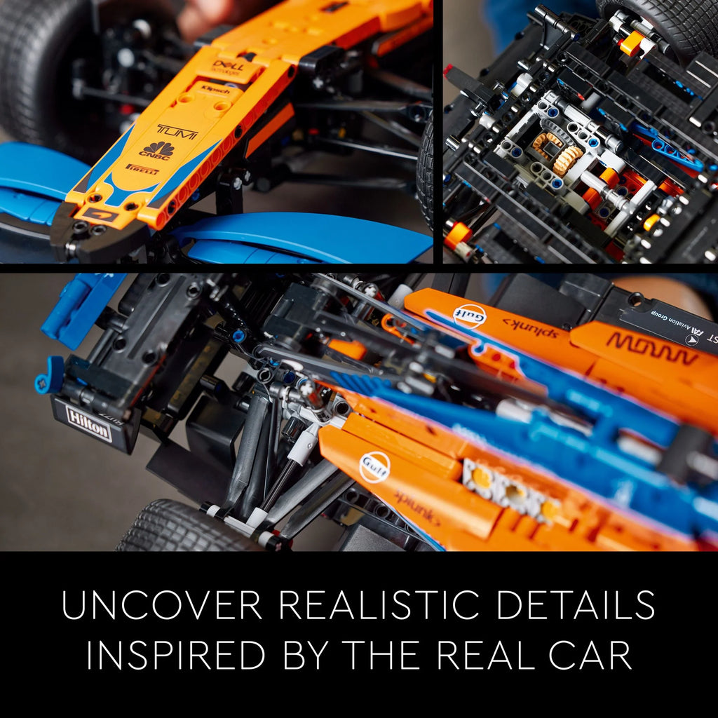 Technic McLaren Formula 1 Replica Race Car Model Building Kit J78821