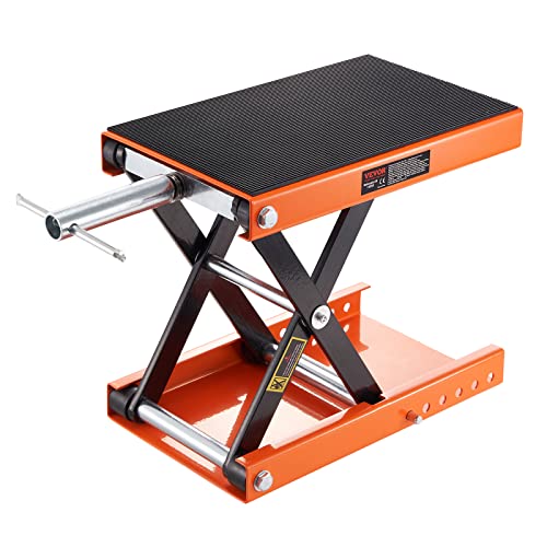 1100 LBS Steel Motorcycle Scissor Lift Jack with Safety Pin W335