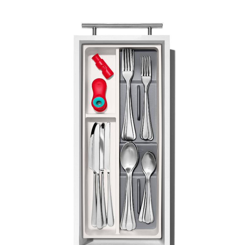 Adjustable Plastic Tableware Storage Box V764