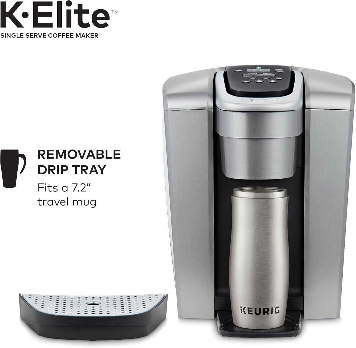 Single Serve K-Cup Pod Coffee Brewer with Iced Coffee Capability G8079