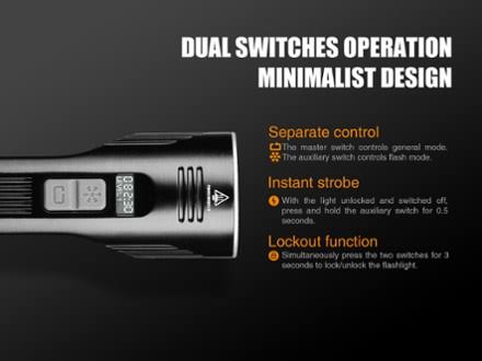 Rechargeable LED Flashlight P440664