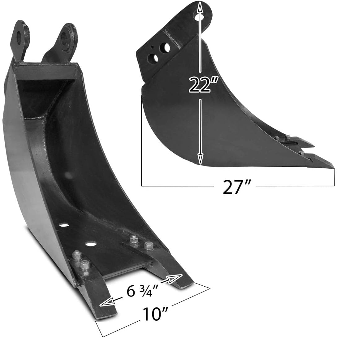 Backhoe Bucket with 10 Carbon Steel Teeth Z1313