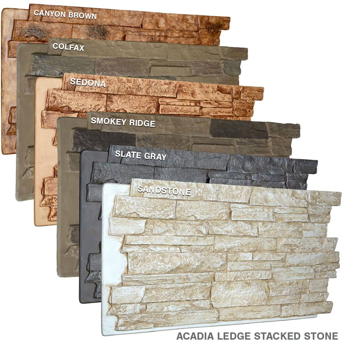 Stonewall Faux Stone Siding Panel (canyon Brown) W722089