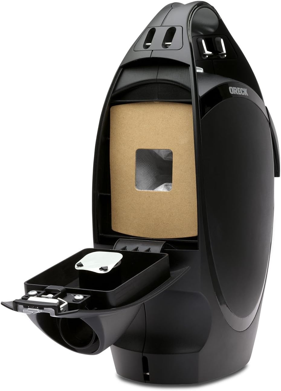 Black Corded Hand Held Bagged Canister Vacuum Cleaner S84443