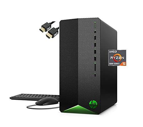 Black AMD Ryzen 5 5600G 16 GB RAM 1TB SSD Gaming Desktop W435800