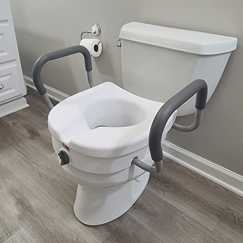 5" Raised Toilet Seat with Arms J628632