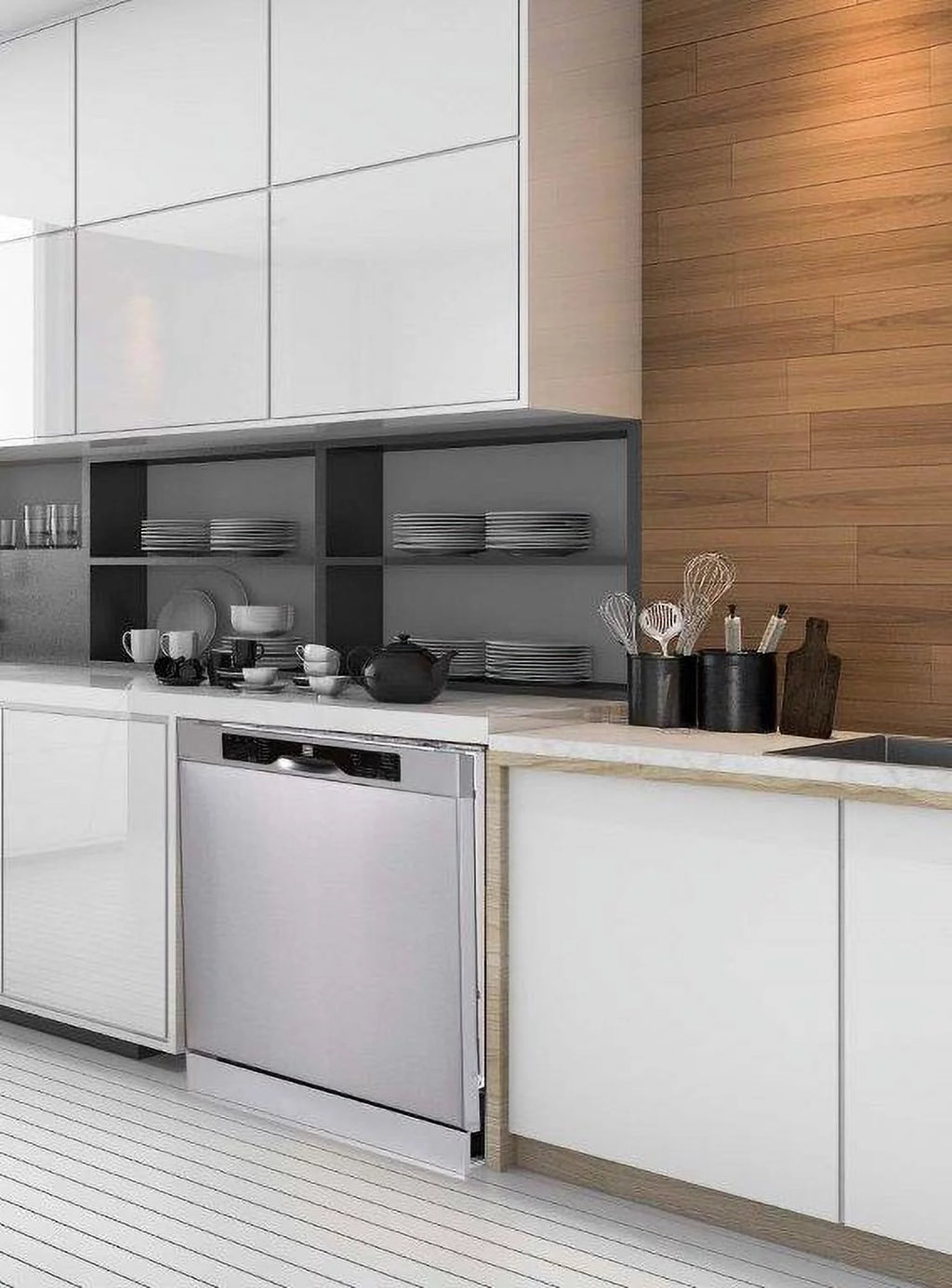 24" Stainless Steel Built-In Dishwasher V3073