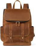 Leather 15.6 inch Laptop Backpack F610161