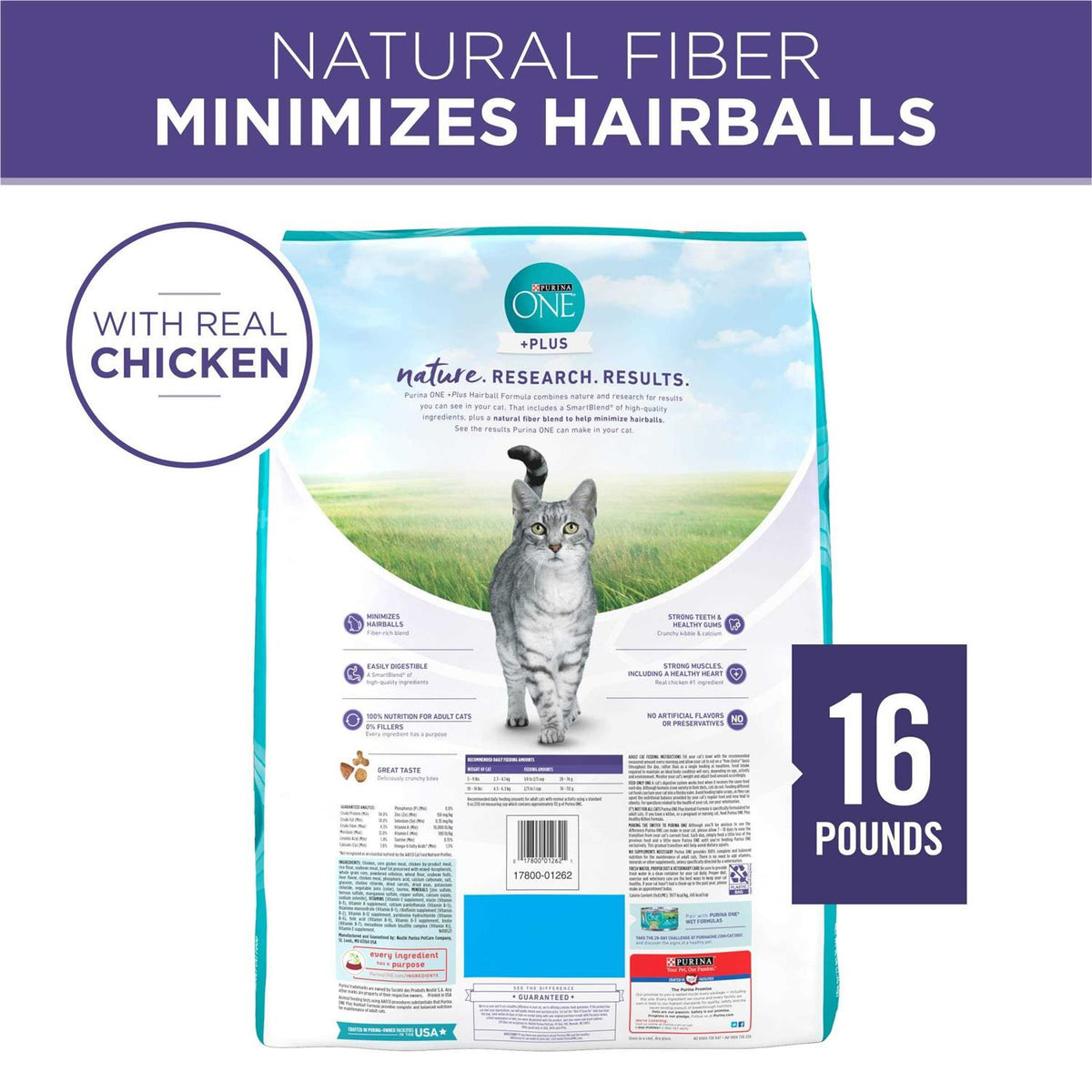Hairball Formula Adult Dry Cat Food K24741