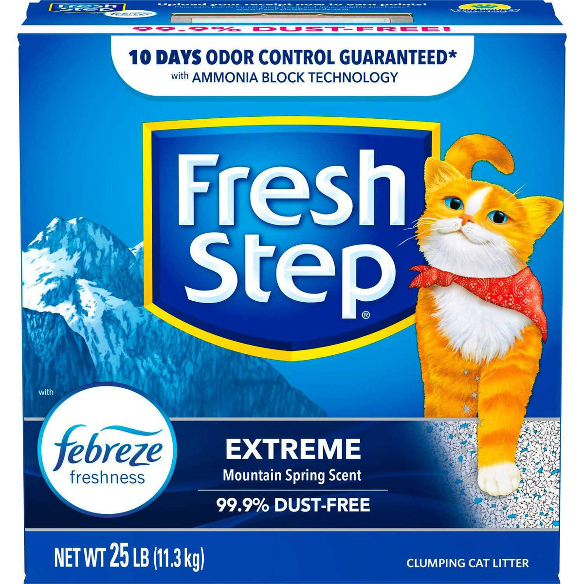 Fresh Step Febreze Clumping Cat Litter G229
