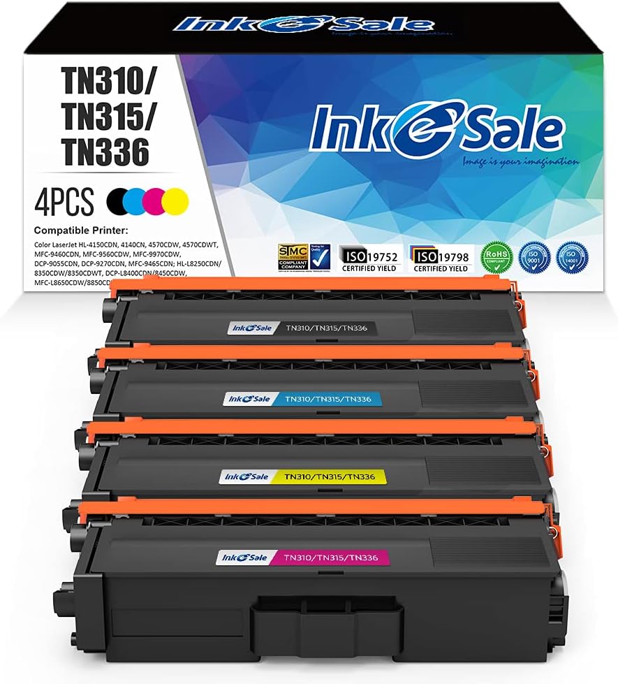 Compatible Toner Cartridge Replacement 4-Pack D5512