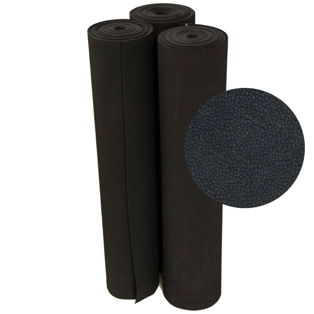 Black 1/8 in Rubber Runner Mat M972