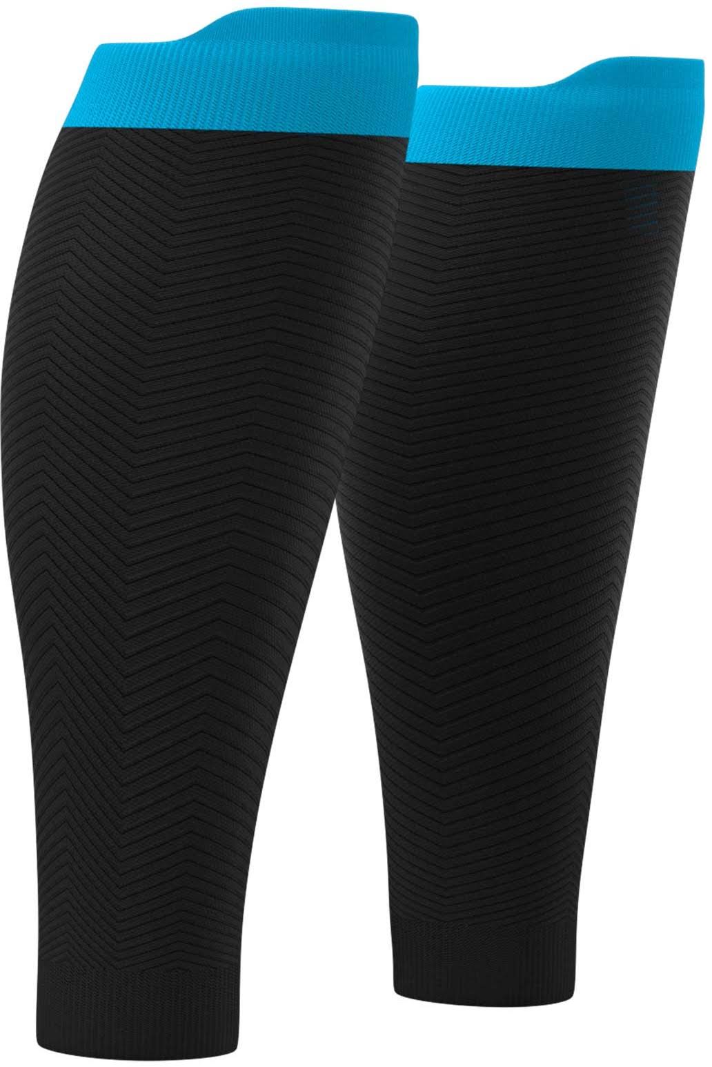 Black Compression Calf Guards T733