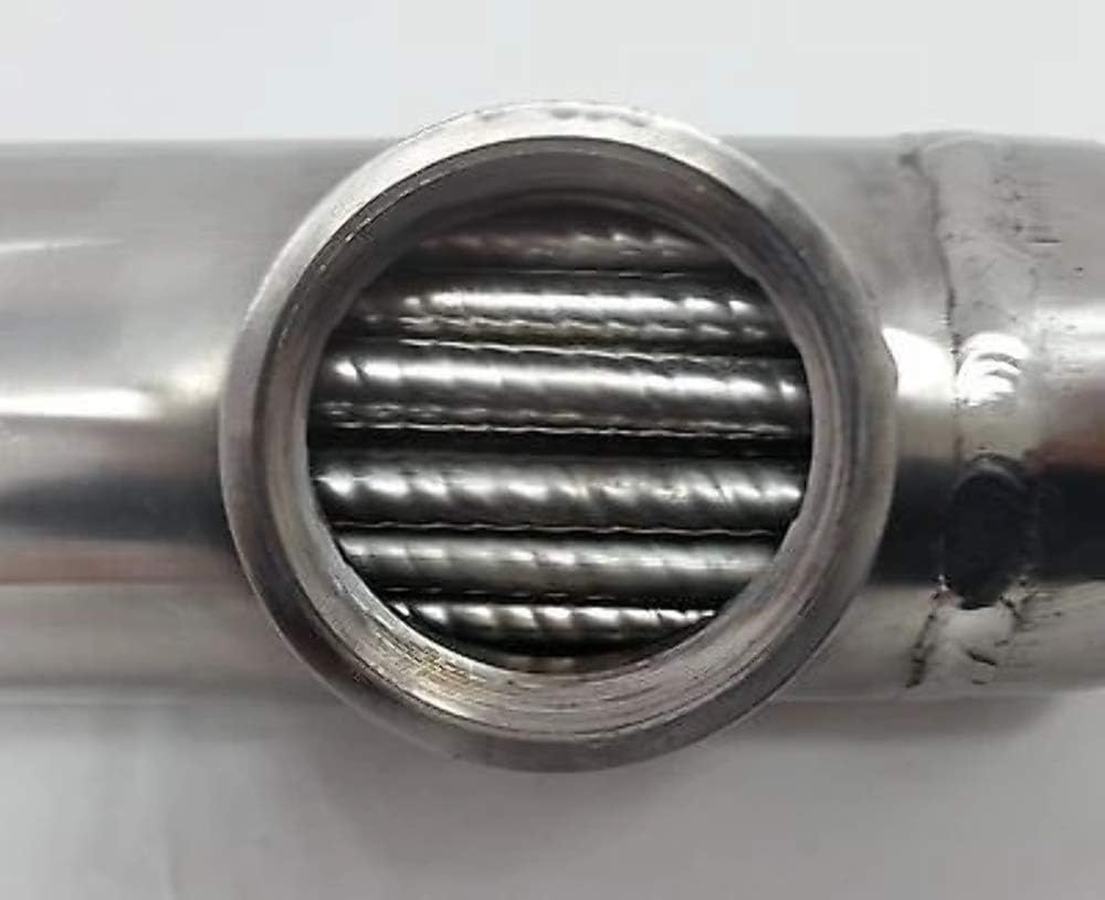 1,200,000 BTU Stainless Steel Tube & Shell Heat Exchanger Y990831