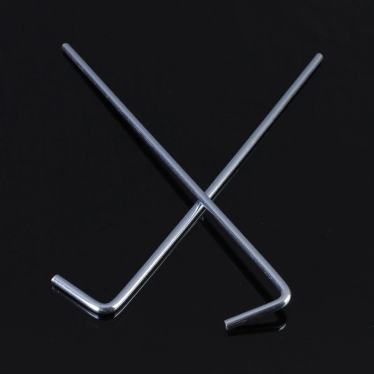 50 Pieces Aluminum Alloy Tent Stakes E266830
