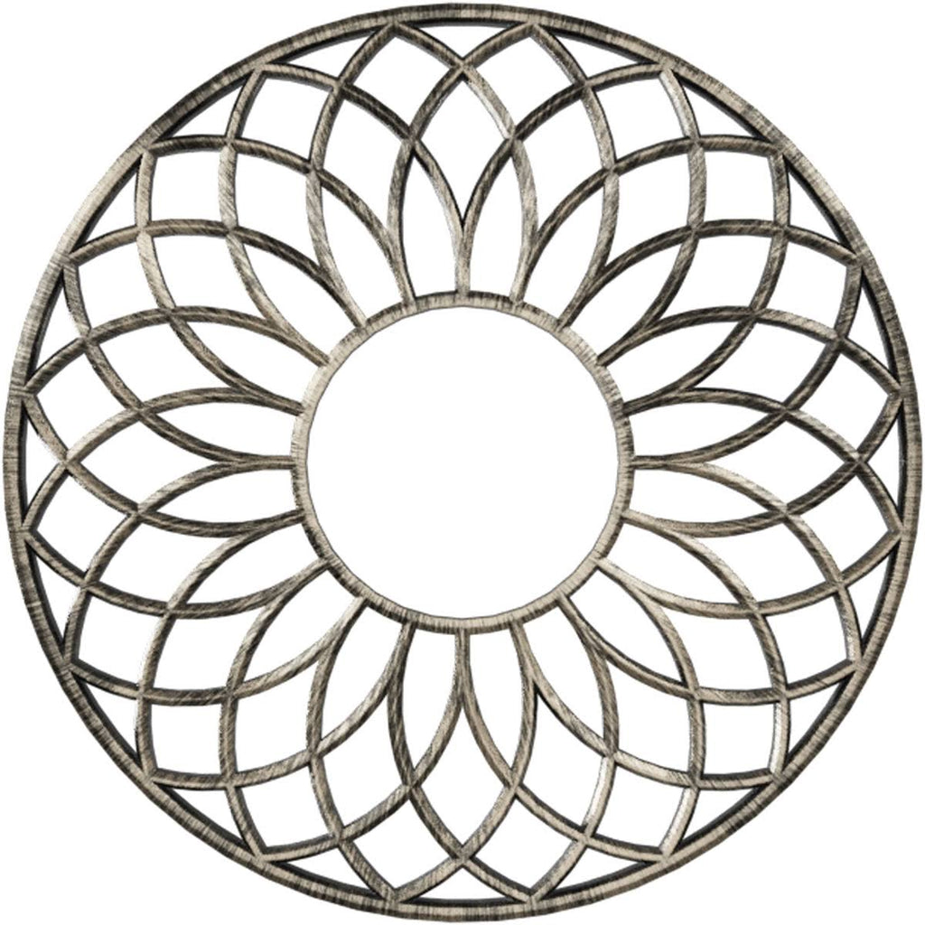 40x22OD x 13 5/8x22ID x 1x22P PVC Pierced Ceiling Medallion I2319