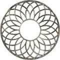 40x22OD x 13 5/8x22ID x 1x22P PVC Pierced Ceiling Medallion I2319